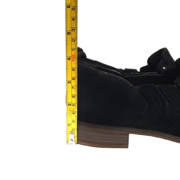 Clarks Womens Trish Bell Suede Studded Slip On Heel Booties Shoes Sz 10M - Picture 11 of 13